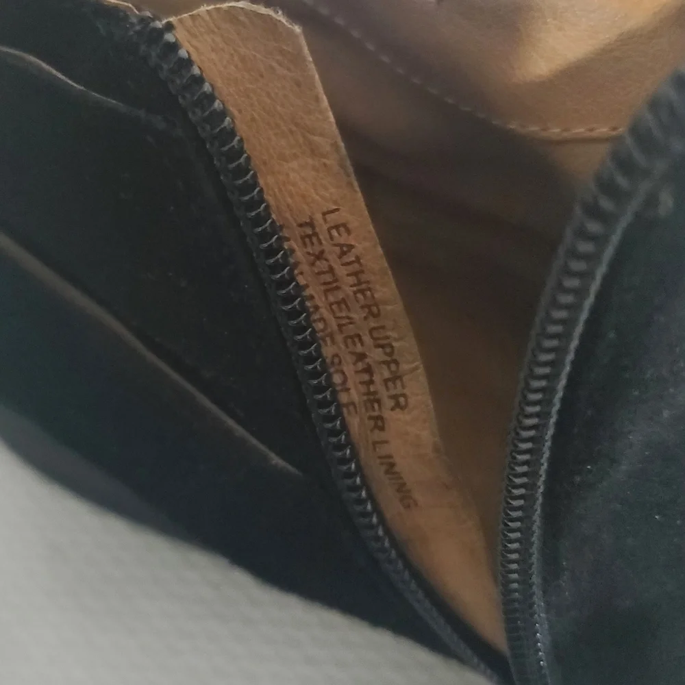 Corso Como Black Suede Ankle Boots 7.5